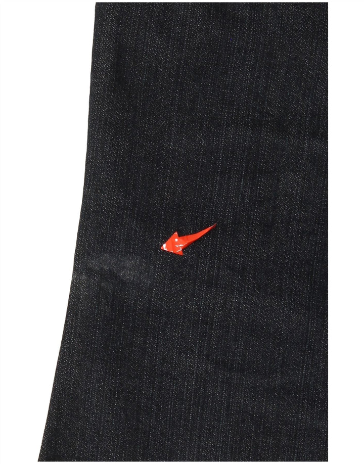 Γυναικείο τζιν Wrangler Flared W30 L30 Navy Blue Cotton