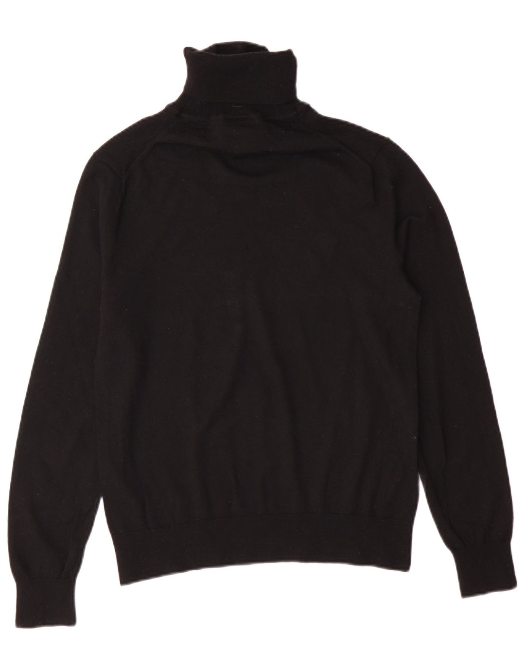 Armani Exchange Ανδρικό πουλόβερ με ρολό λαιμόκοψη, μικρό μαύρο παρθένο μαλλί