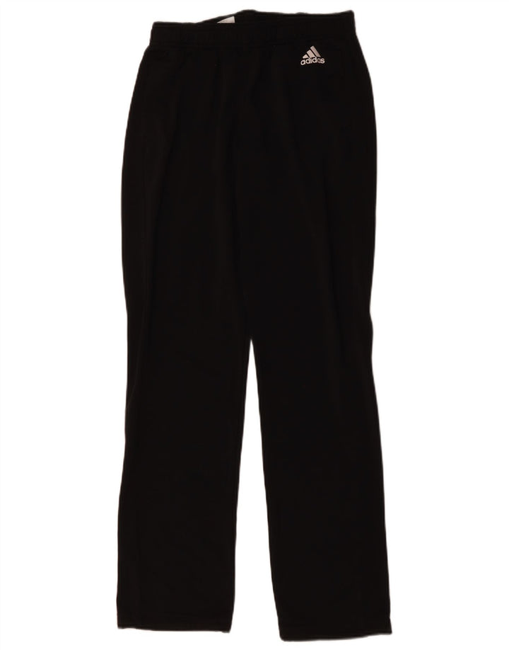 Γυναικεία αθλητική φόρμα ADIDAS Παντελόνι UK 6 XS Μαύρο Πολυεστέρας