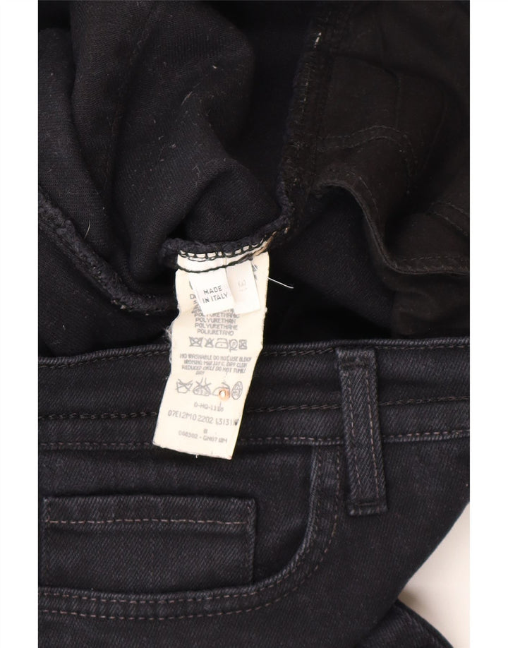 ICEBERG Γυναικείο ίσιο τζιν με χαμηλή μέση W31 L30 Navy Blue Cotton