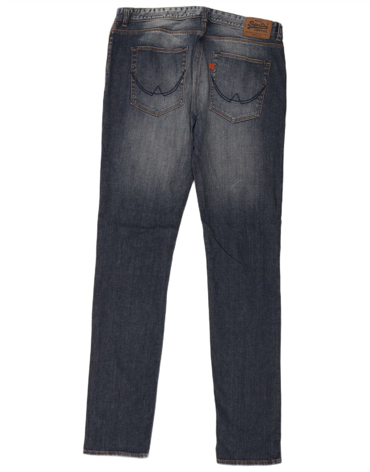 Ανδρικό Skinny Jeans SUPERDRY W36 L34 Μπλε βαμβακερό