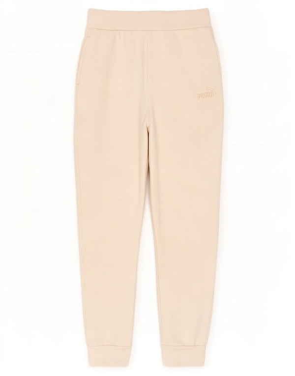 Puma Γυναικεία φόρμα παντελόνι Joggers UK 10 Small White Cotton