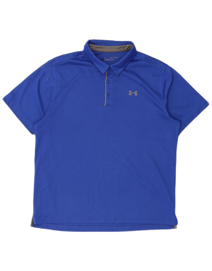 Ανδρικό μπλουζάκι πόλο UNDER Armour 2XL Μπλε