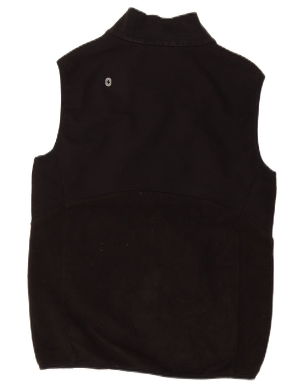 FIGS Γυναικείο Fleece Gilet UK 10 Small Black Polyester