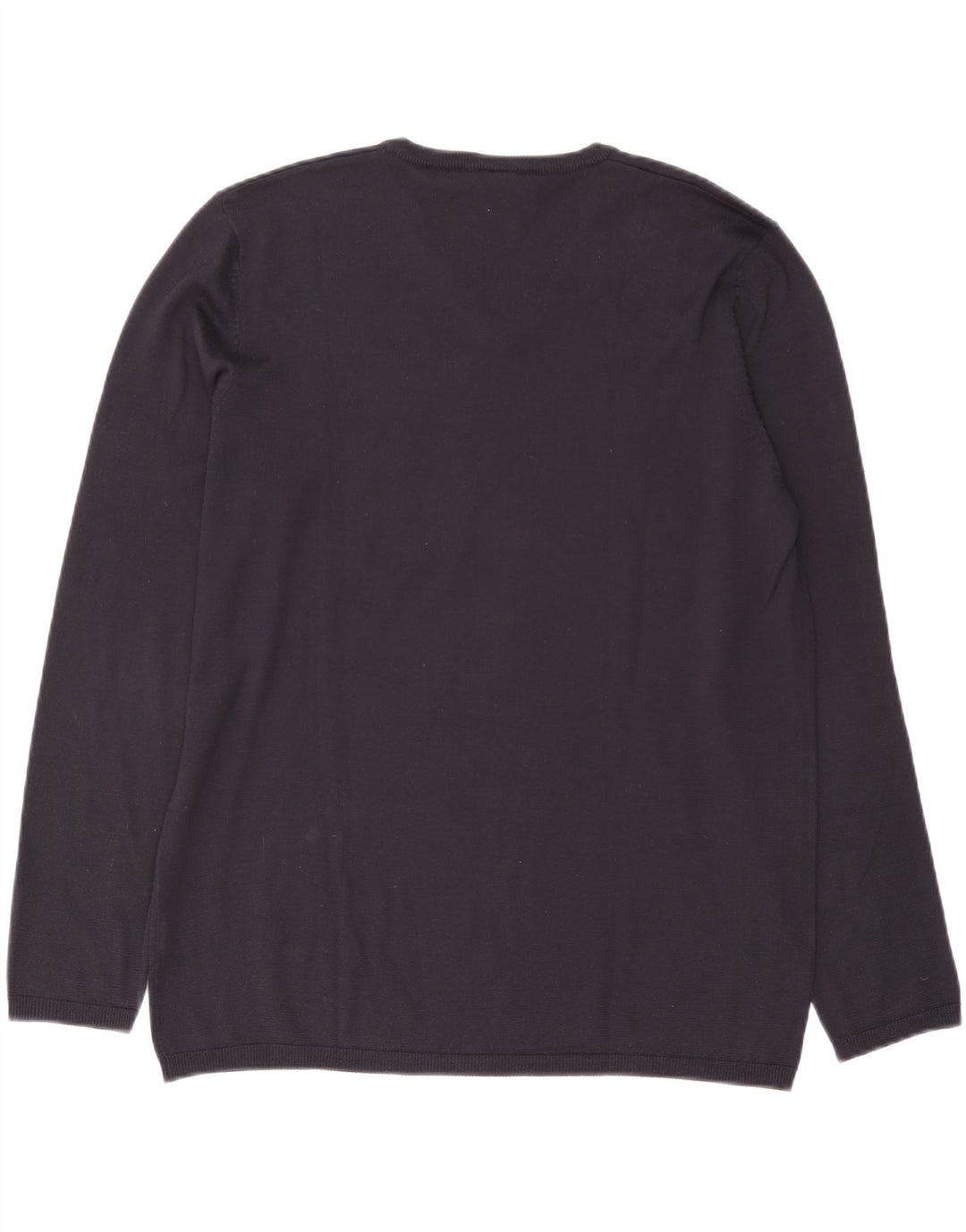 Ανδρικό πουλόβερ Dkny με V λαιμόκοψη XL Navy Blue Silk
