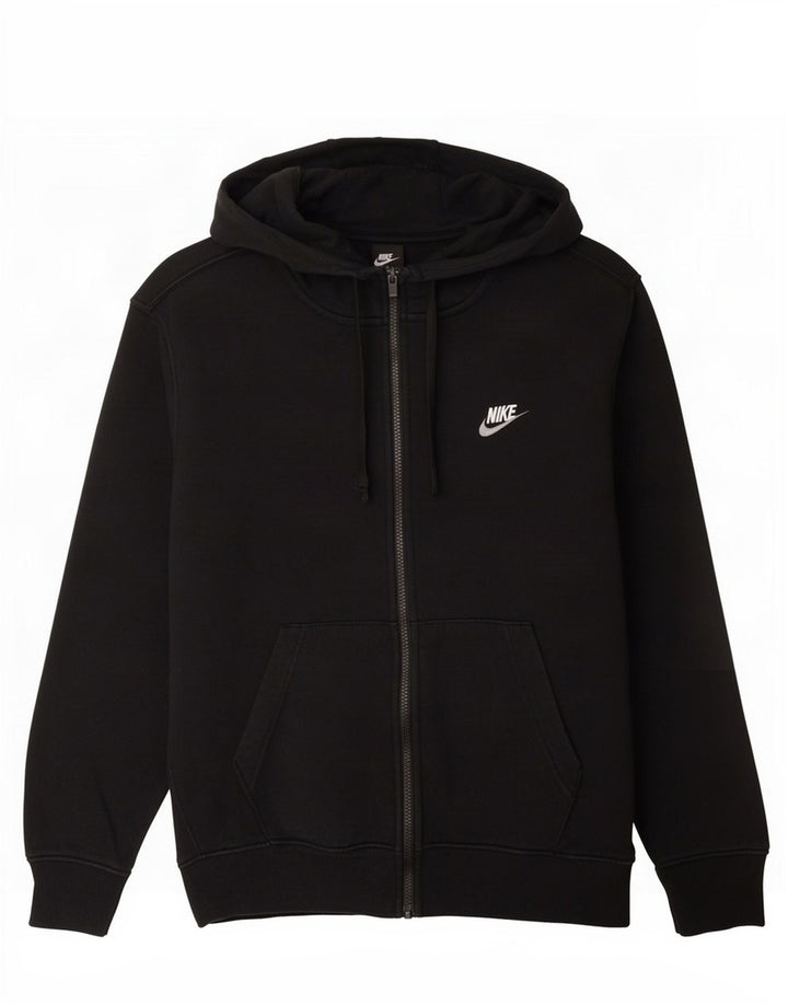 Ανδρικό πουλόβερ Nike με φερμουάρ, μεσαίο μαύρο