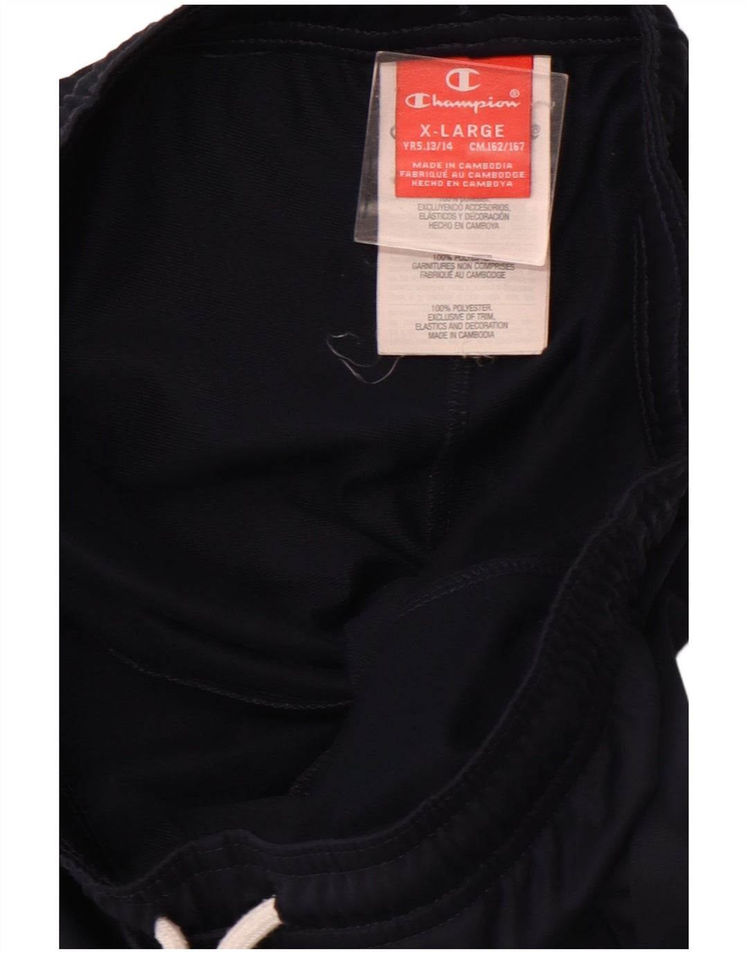 CHAMPION για αγόρια αθλητικά παντελόνια Joggers 13-14 ετών XL Navy Blue