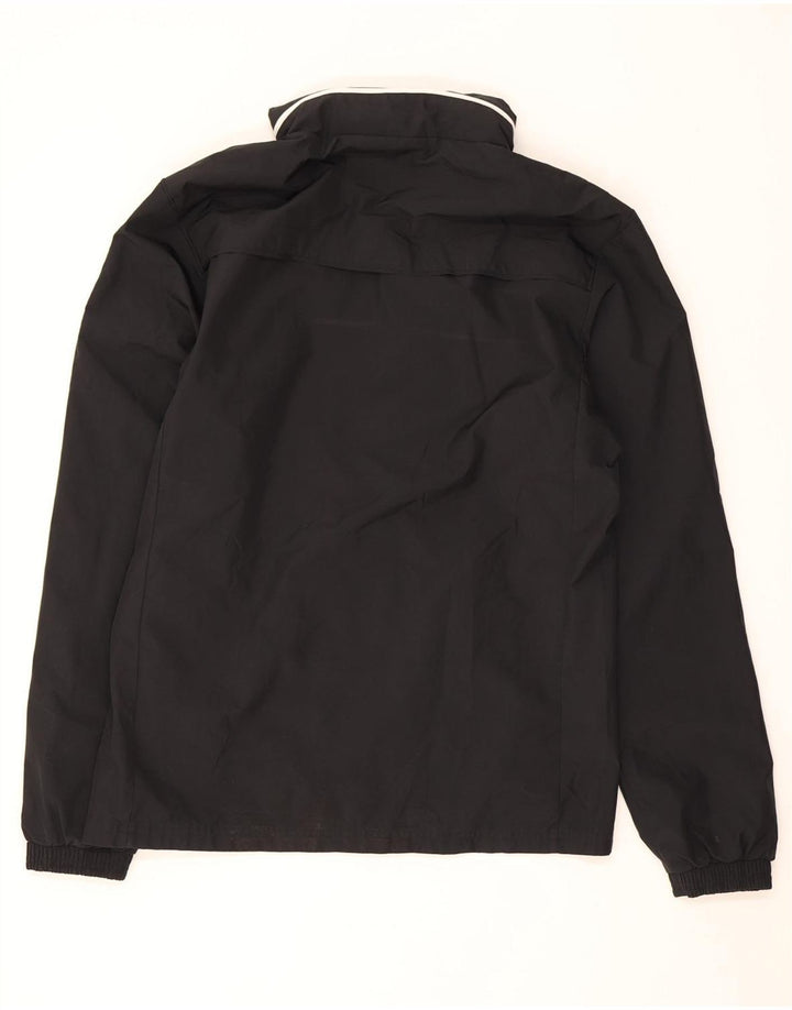 Ανδρική αθλητική φόρμα Adidas με κουκούλα Watford Top Jacket Μικρό μαύρο πολυεστέρα