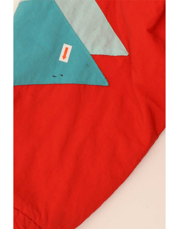 Vintage γυναικείο μπουφάν σκι UK 20 2XL Red Colourblock