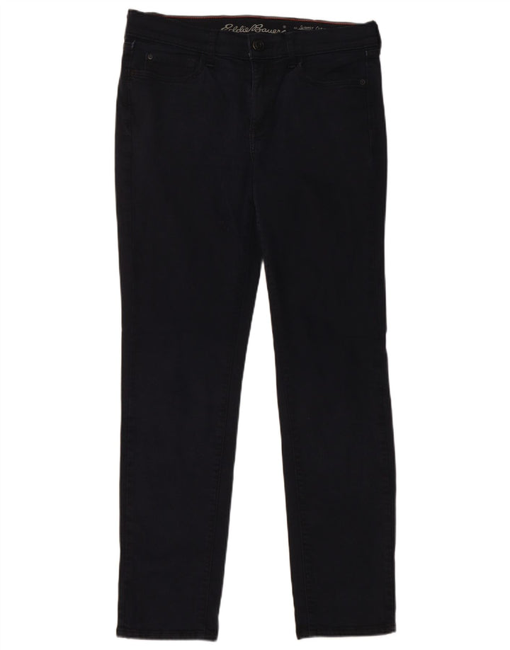 Eddie Bauer Γυναικείο Slim Jeans US 6 Medium W30 L29 Navy Blue Cotton
