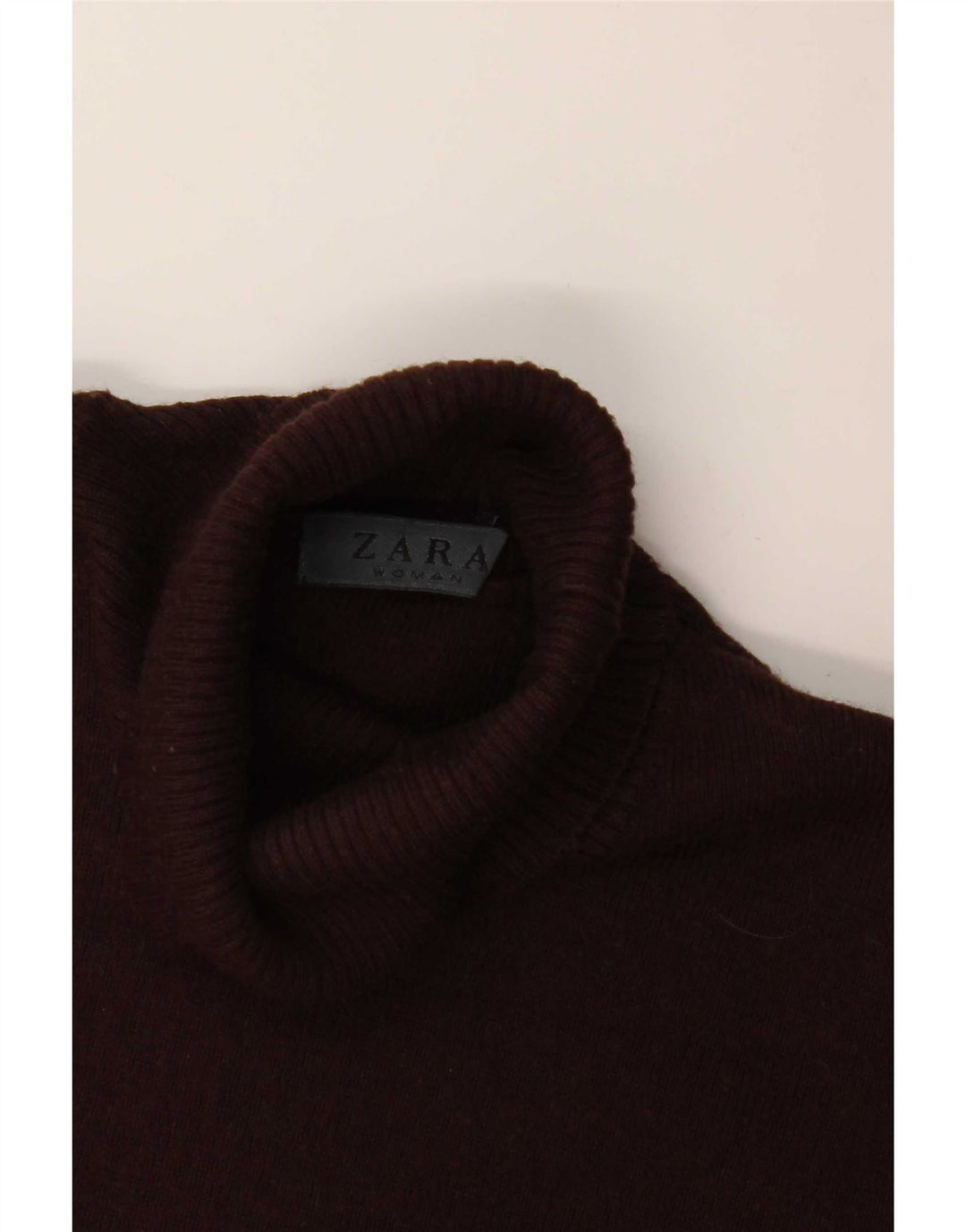Zara Γυναικείο T-Shirt Top UK 8 Small Brown
