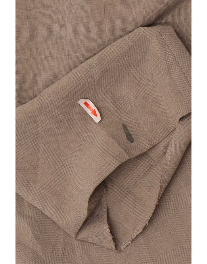 Ανδρικό ίσιο παντελόνι Marks & Spencer W38 L33 Beige Polyester