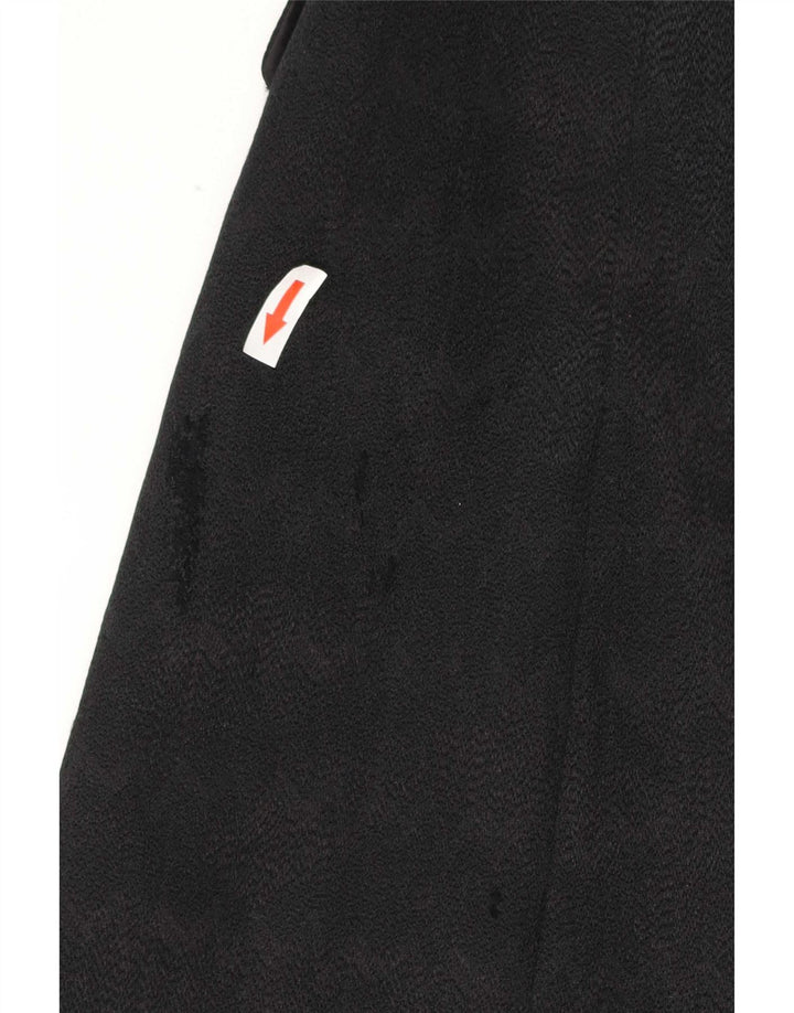 Strenesse Gabriele Strehle Γυναικείο παλτό με διπλό στήθος UK 14 Medium Black