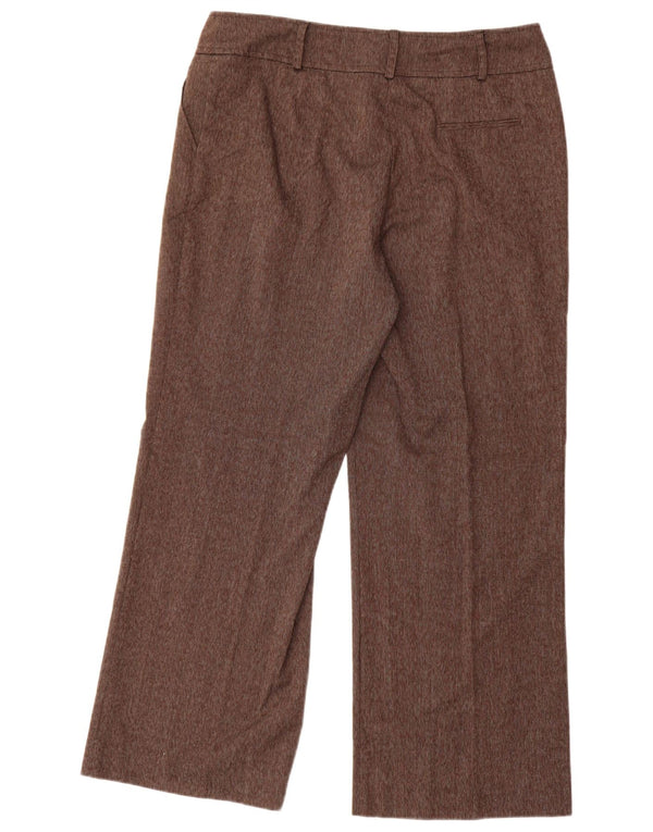 M&Co Γυναικείο παντελόνι Chino με φαρδύ πόδι UK 14 μεγάλο W34 L29 καφέ