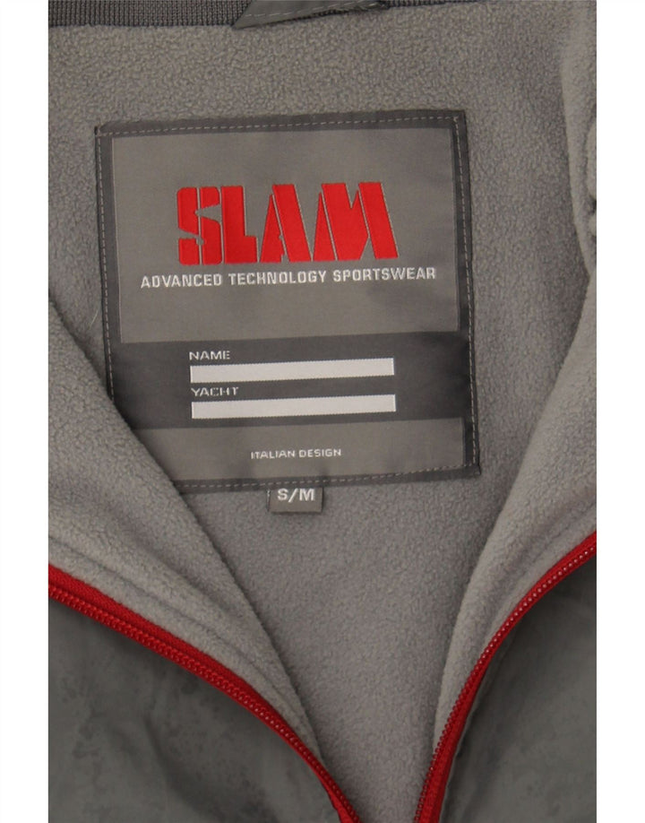 Ανδρικό μπουφάν SLAM Bomber UK 36 Small Grey Nylon