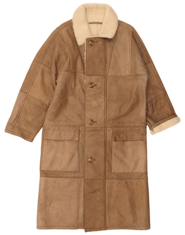 LORINGHOVEN Ανδρικό πανωφόρι Shearling UK 36 Small Lambskin Beige