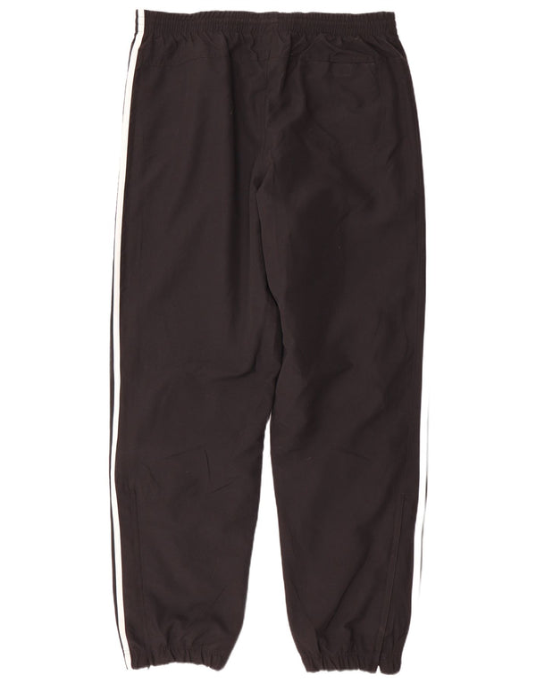 Adidas Mens Tracksuit Trousers Joggers XL Black Polyester