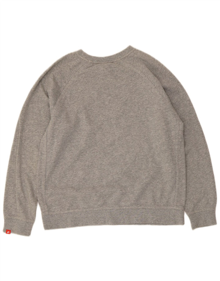 Φούτερ Nike Boys Jumper 13-14 ετών XL Γκρι βαμβακερό