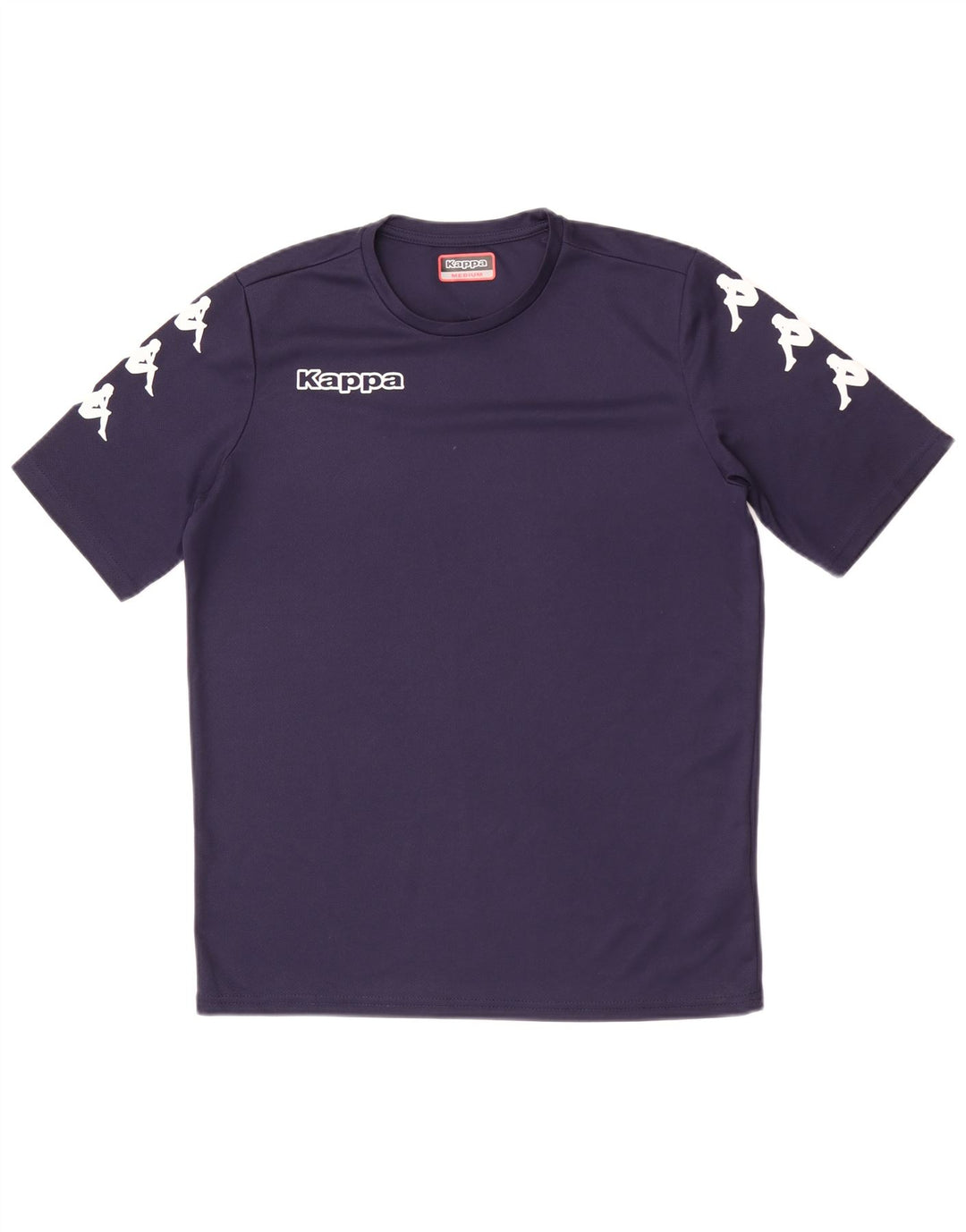 Ανδρικό γραφικό T-Shirt Kappa Top Medium Navy Blue Polyester