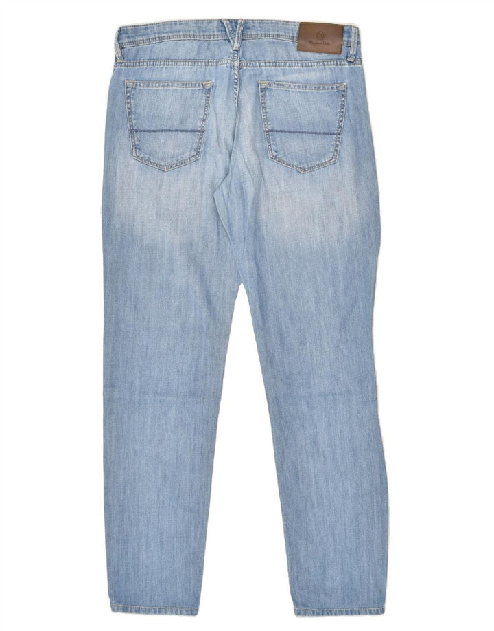 MASSIMO DUTTI Womens Regular Fit Slim Jeans W30 L30  Blue Cotton | Vintage Massimo Dutti | Thrift | Second-Hand Massimo Dutti | Used Clothing | Messina Hembry 