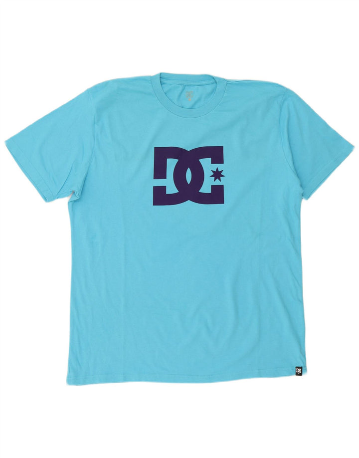 Ανδρικό T-Shirt γραφικό DC XL Μπλε βαμβακερό