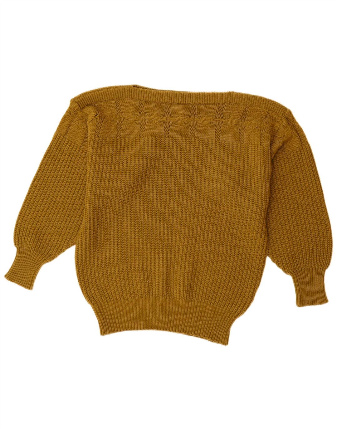 MONDI Γυναικείο πουλόβερ με λαιμό σκακιέρα, μικρό μαλλί χακί EU 36