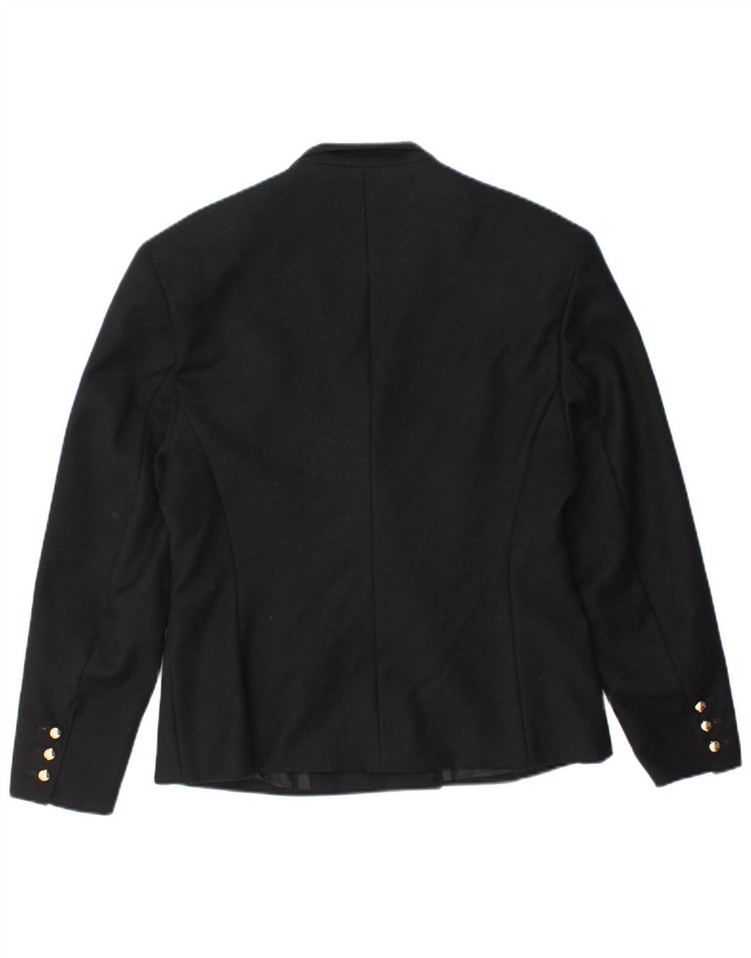 MODYVA Womens Double Breasted Blazer Jacket IT 44 Medium Black