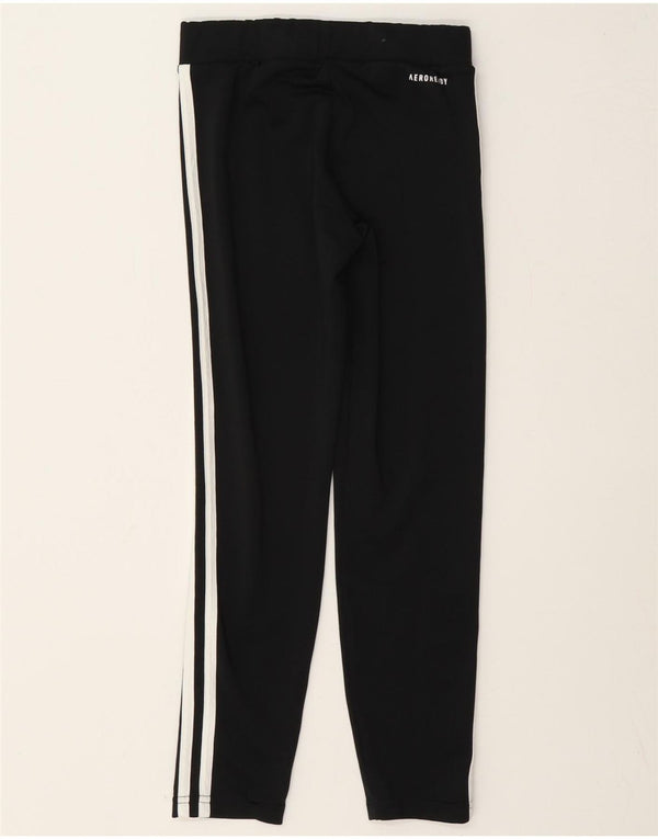 Adidas Girls Aeroready κολάν 9-10 ετών μαύρο πολυεστέρα