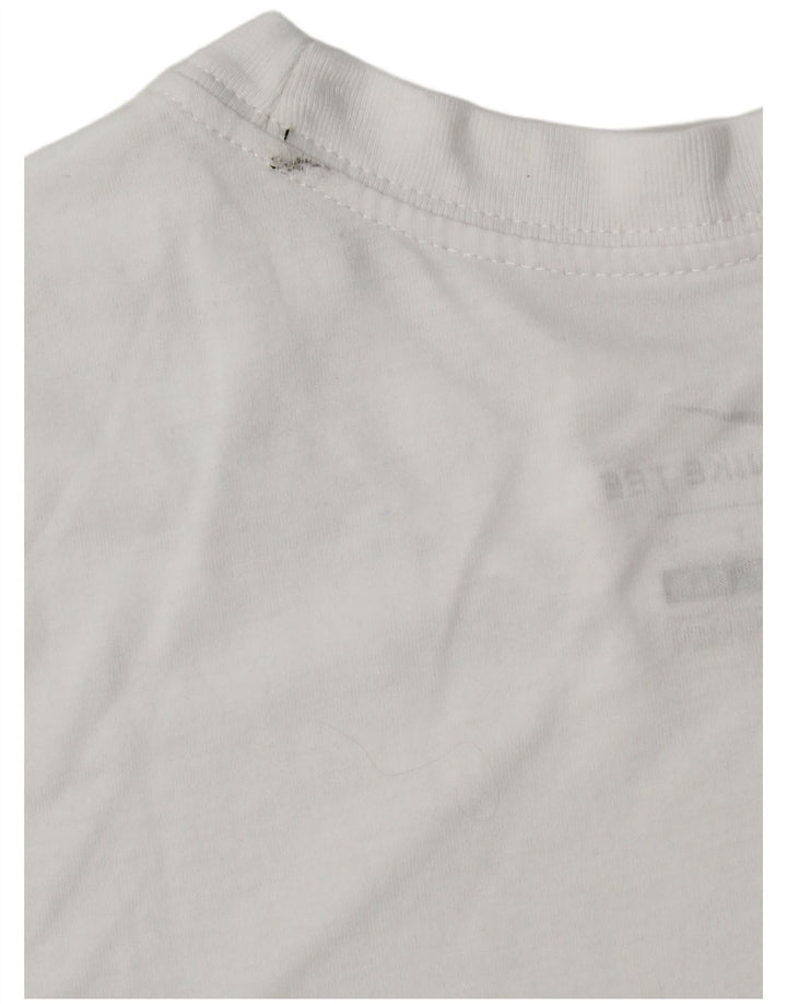 Ανδρικό T-Shirt Nike με γραφικό Dri Fit, μικρό λευκό πολυεστέρα