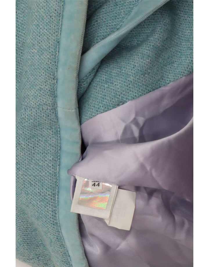 Versace Γυναικείο Μπλέιζερ Διπλό Μπουφάν IT 44 Medium Turquoise Classic