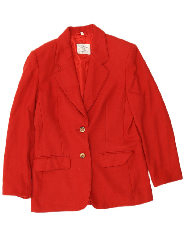 Nixmar By Lancetti Γυναικείο σακάκι 2 κουμπιών σακάκι IT 44 Medium Red