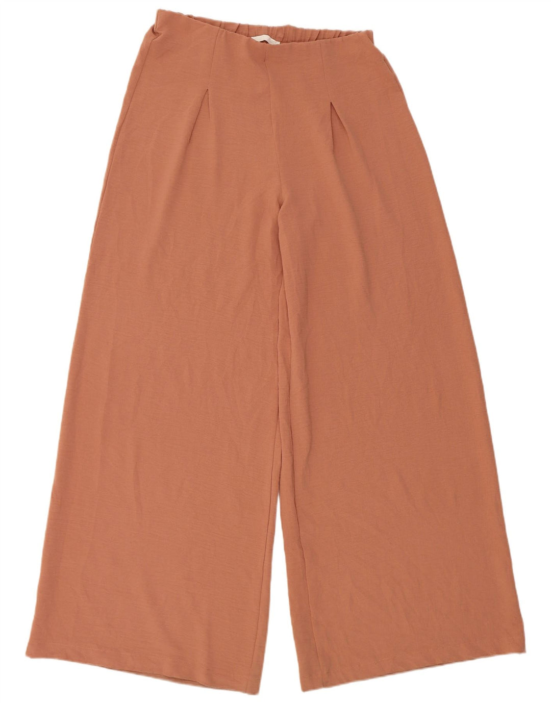 Zara Γυναικείο Φαρδύ Παντελόνι Casual Μεγάλο W32 L32 Καφέ Πολυεστέρας