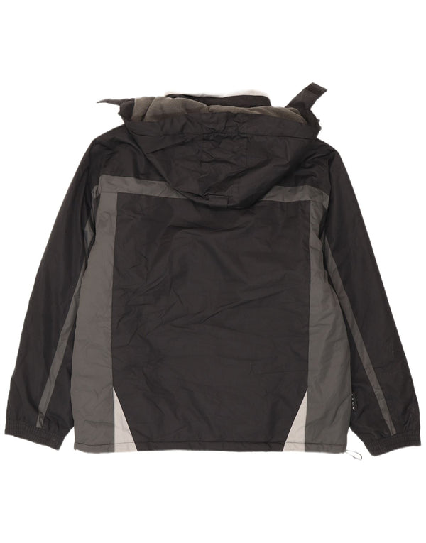 Ανδρικό μπουφάν σκι με κουκούλα Mountain Warehouse UK 42 XL Black Colourblock