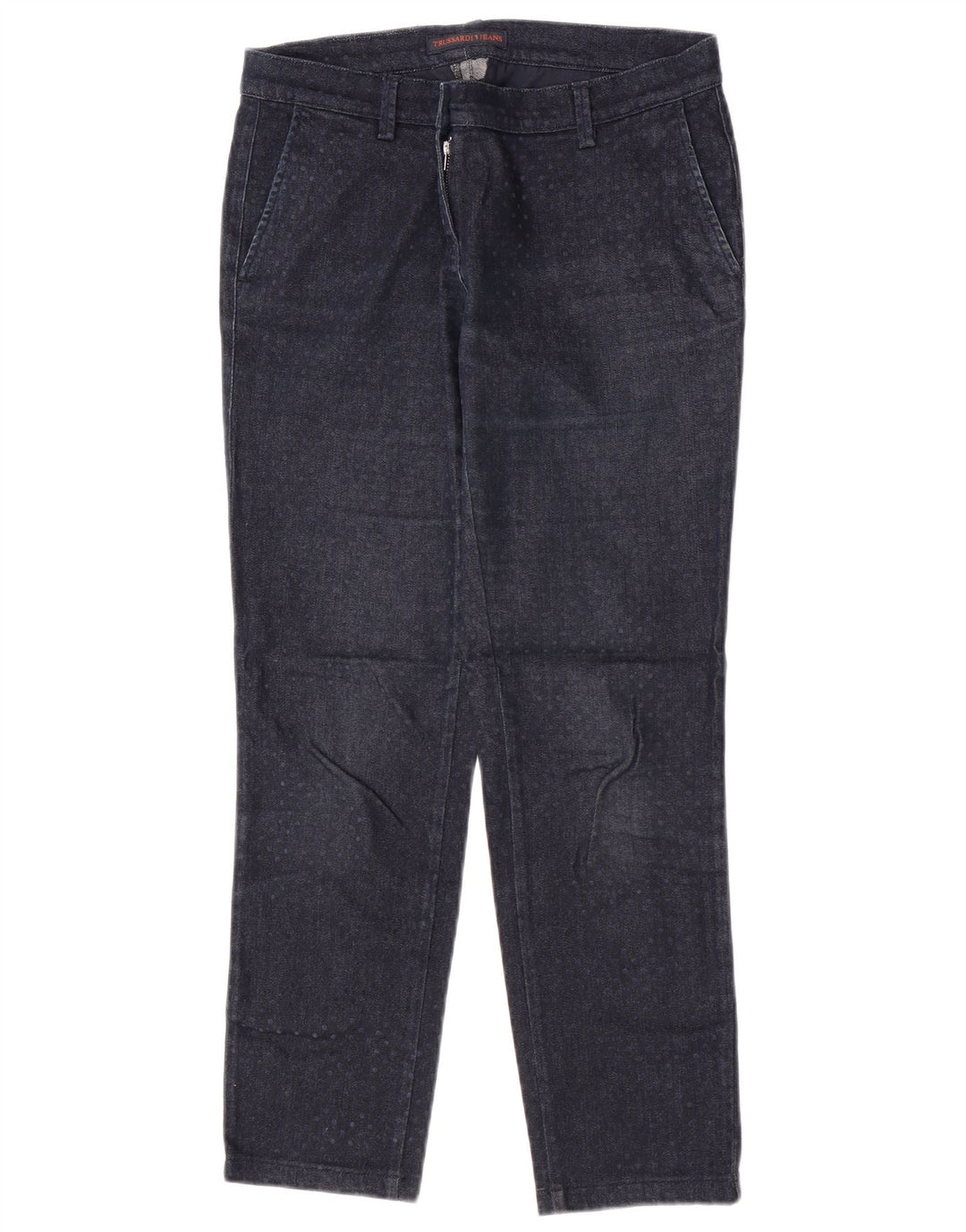 Γυναικείο τζιν Trussardi ίσιο W30 L27 Navy Blue Spotted