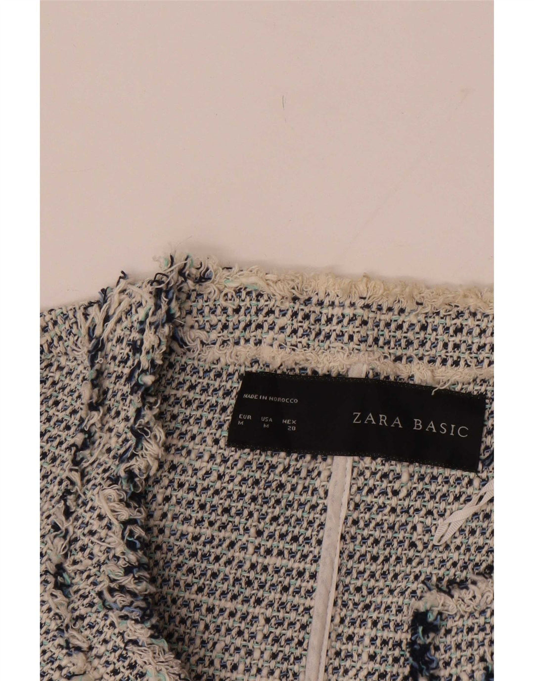 Zara Γυναικείο Σακάκι Μπλέιζερ UK 12 Βαμβακερό μεσαίο γκρι