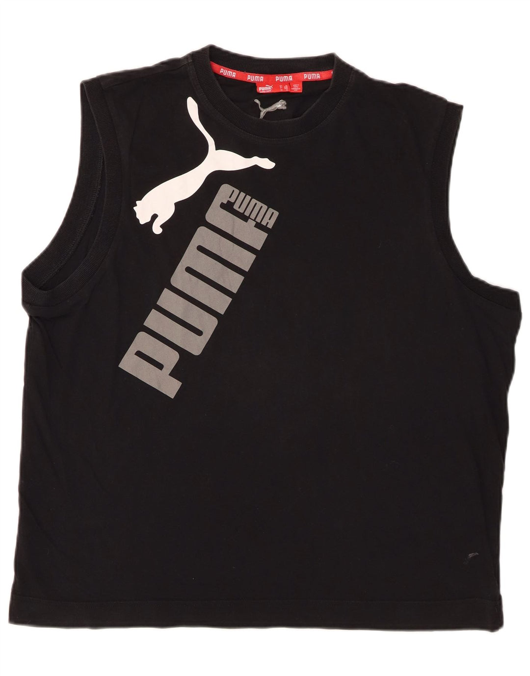 Ανδρικό γραφικό γιλέκο PUMA XL Μαύρο