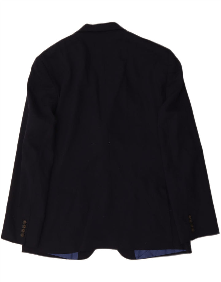 Marks & Spencer Ανδρικό μπουφάν blazer UK 44 XL Navy Blue Wool