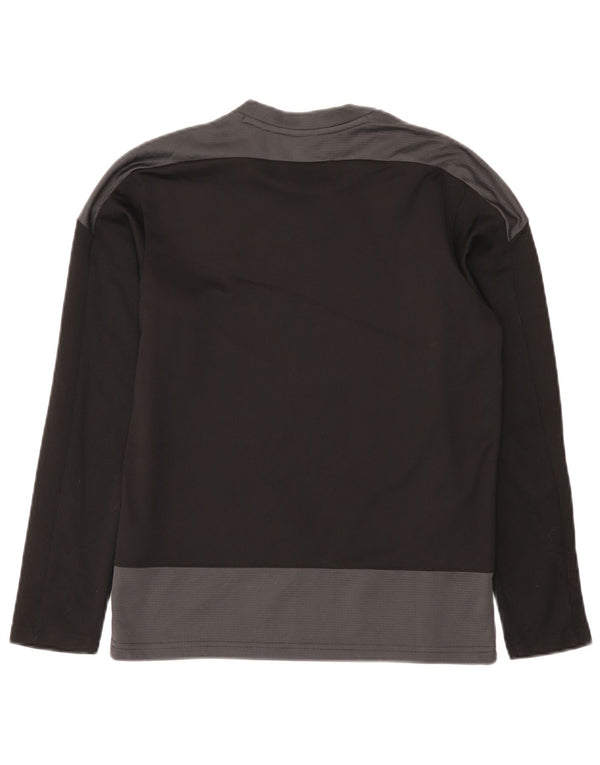 Puma Boys Top Μακρύ μανίκι 13-14 ετών Μαύρο Colourblock Polyester