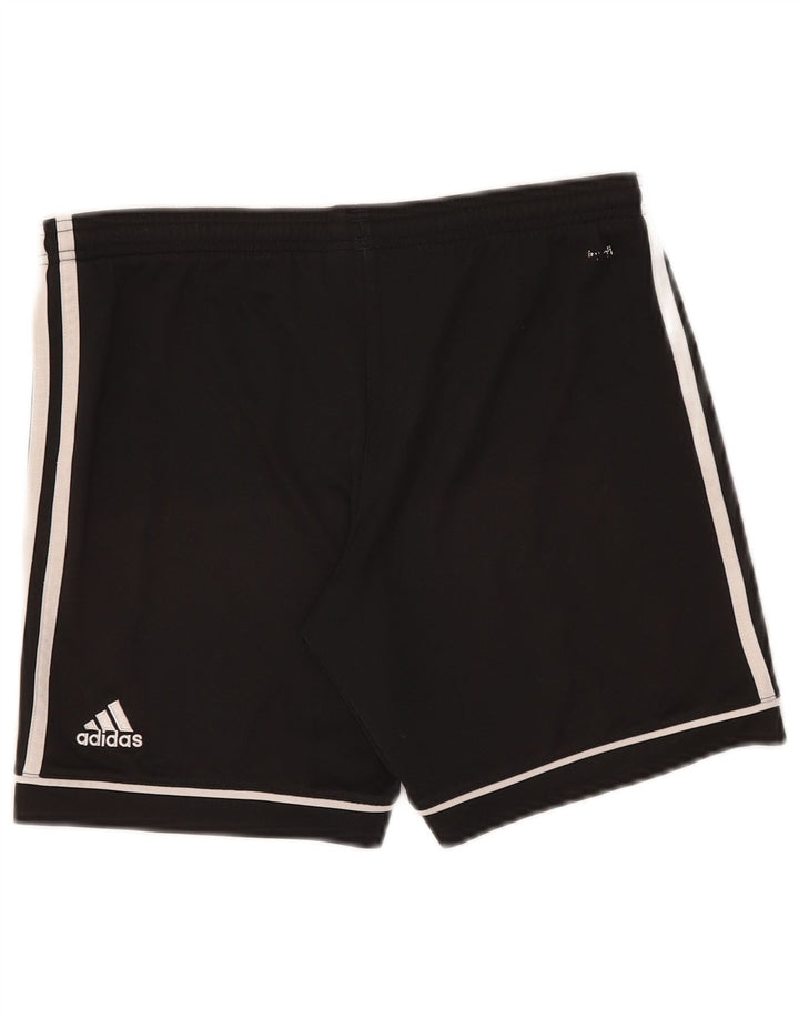 Αθλητικό σορτς Adidas Boys Climalite 11-12 ετών μαύρο πολυεστέρα