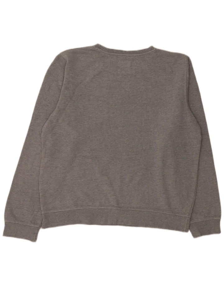 ELEMENT Ανδρικό γραφικό φούτερ Jumper μεγάλο γκρι βαμβακερό