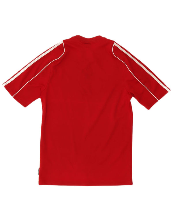 Adidas Ανδρικό T-Shirt Climalite Top Small Red Polyester