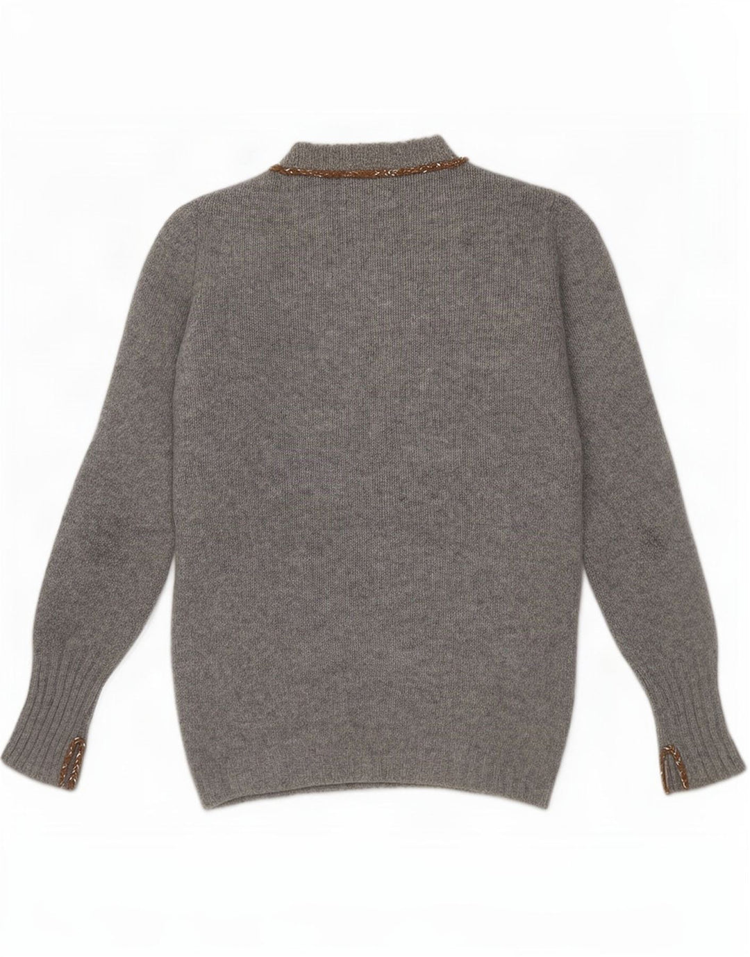 Γυναικείο πουλόβερ Liapull Crew Neck Jumper IT 40 Small Grey Cashmere