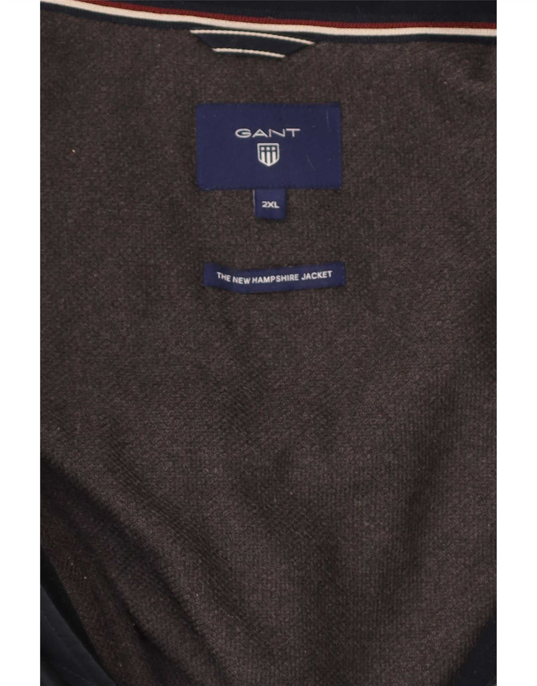 Ανδρικό μπουφάν Gant Bomber UK 44 2XL Navy Blue Polyester