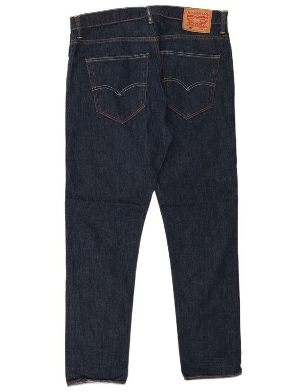 Levi's Mens 520 Tapered Jeans W36 L32 Blue Cotton