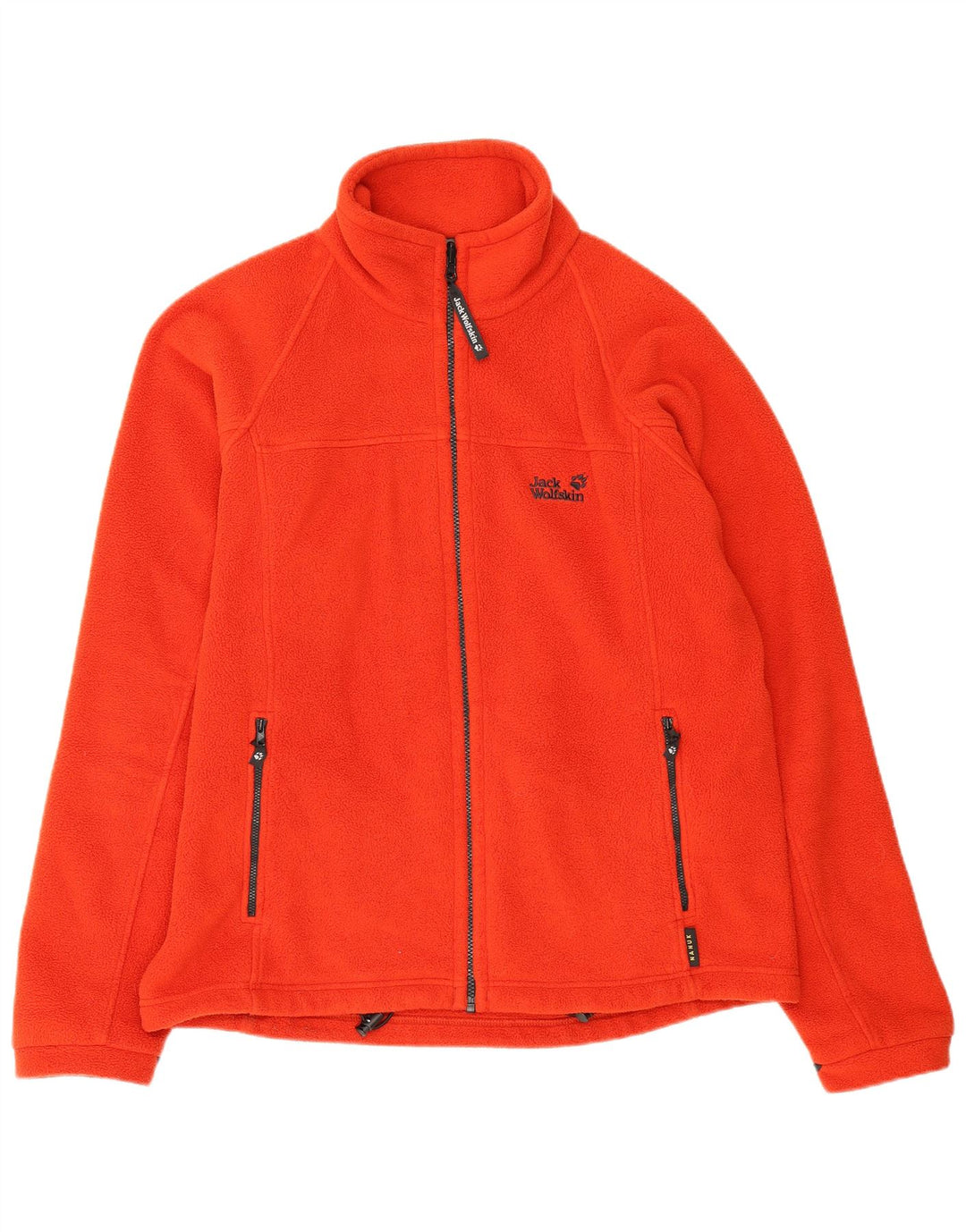 Jack Wolfskin Ανδρικό γραφικό τζάκετ fleece UK 42 XL κόκκινο πολυεστέρα