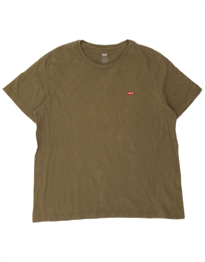 Ανδρικό T-Shirt Levi's Standard Top XL Χακί βαμβακερό
