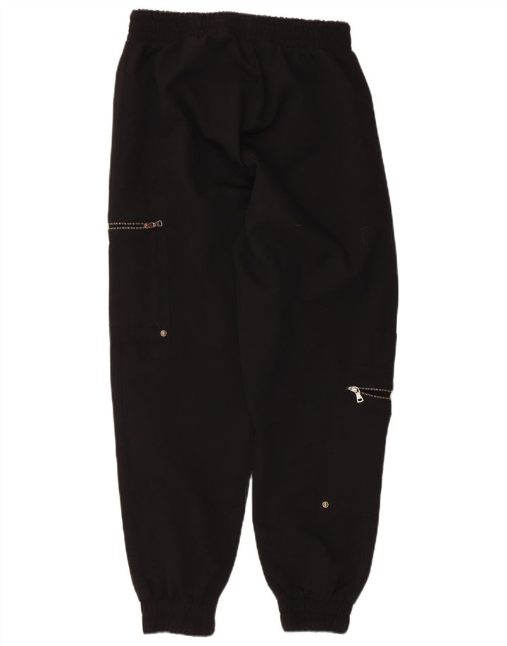 Zara Γυναικεία φόρμα Cargo Παντελόνι Joggers UK 8 Small Black