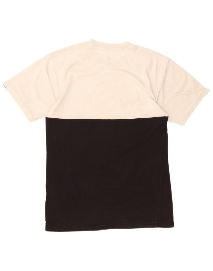 Ανδρικό μπλουζάκι VANS Classic Fit Top Small Black Colourblock Βαμβακερό