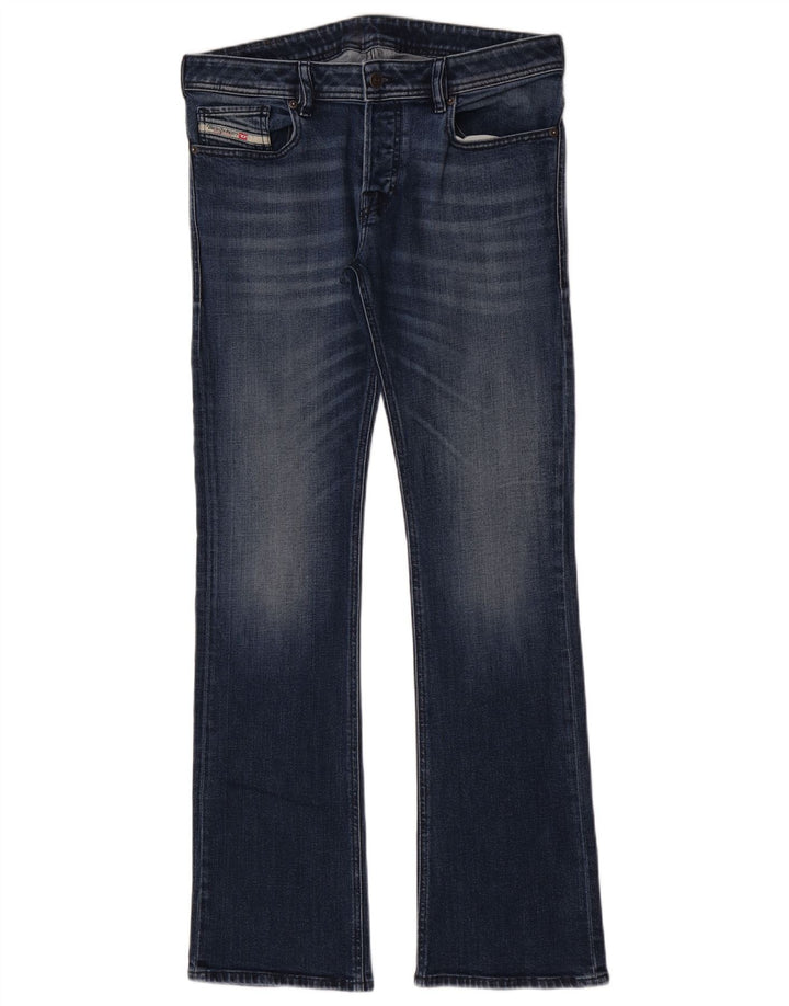 Diesel Γυναικείο Bootcut Jeans W31 L33 Μπλε βαμβακερό