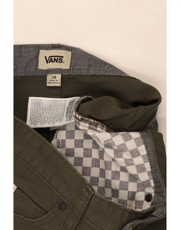 VANS Ανδρικό σορτς casual W28 από βαμβακερό χακί